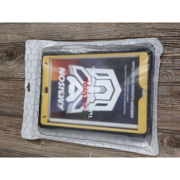 Ambison Tablet Protective Case iPad 10.2 Black Yellow - Picture 7 of 11